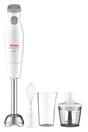 EAN 3016661155109 - Tefal HB4531 0,5 L Batidora de vaso 450 W Gris, Acero inoxidable, Blanco imagen 1