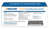 EAN 0766623561730 - Intellinet 561730 switch Fast Ethernet (10/100) Negro imagen 10