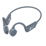 Auriculares Inalámbricos Deportivos De Conducción Ósea Leotec Osea Kuri Con Micrófono Bluetooth Grises