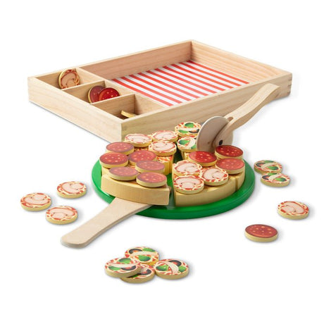 EAN 0681147005143 - Melissa & Doug Wooden Pizza Party imagen 2