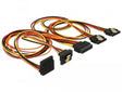 EAN 4043619601493 - DeLOCK 60149 cable de SATA 0,5 m SATA de 15 pines 4 x SATA de 15 pines Negro, Naranja, Rojo, Amarillo imagen 1