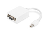 EAN 4016032289692 - Digitus AK-340407-001-W adaptador de cable de vídeo 0,15 m VGA (D-Sub) Blanco imagen 1