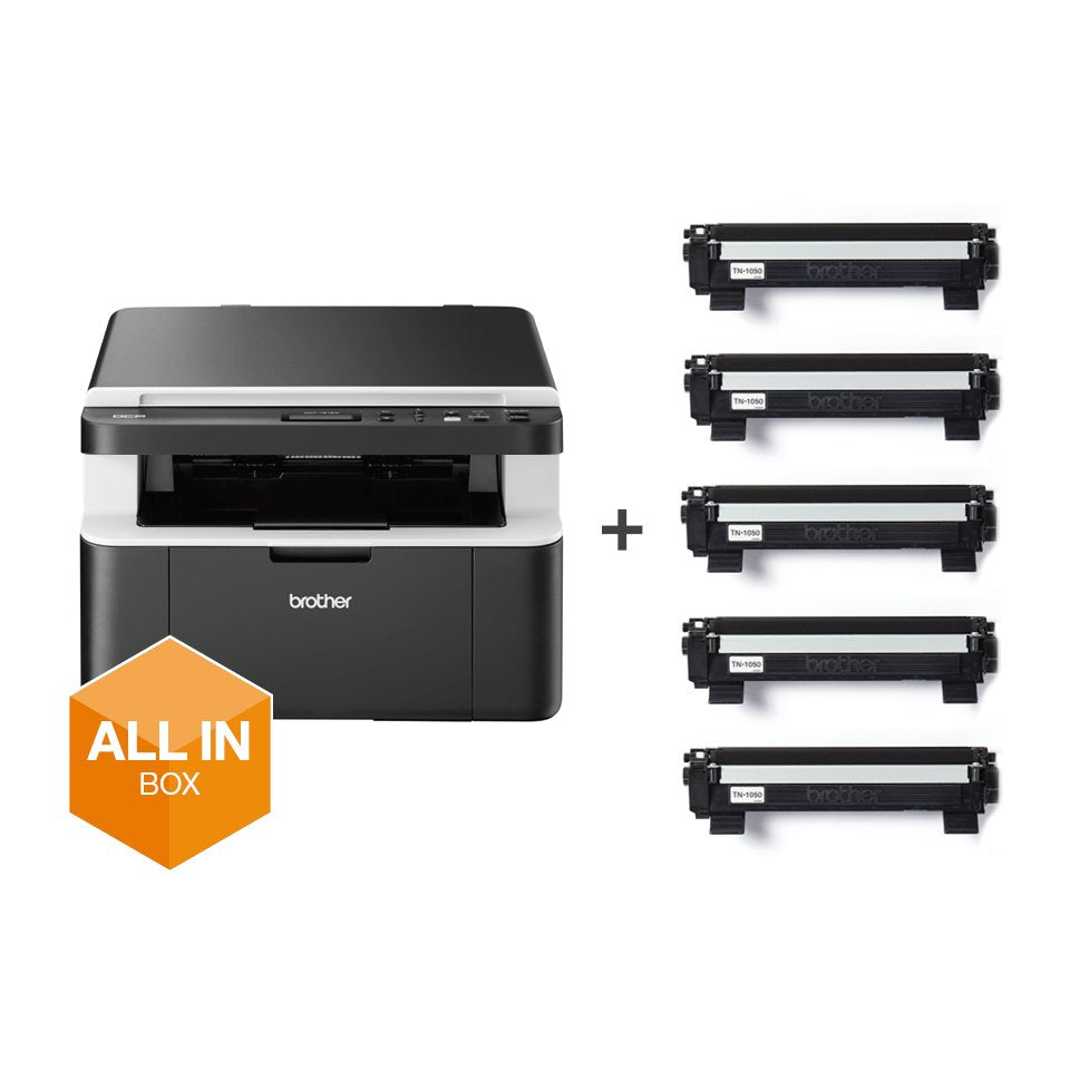 Impresora Multifunción Brother Dcp-1612wvb  Laser A4 2400 X 600 Dpi 20 Ppm Wifi