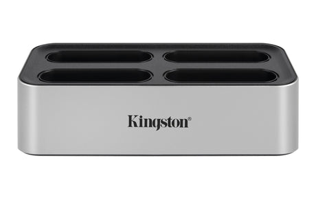 EAN 740617307733 - Kingston Technology Workflow Station USB 3.2 Gen 2 (3.1 Gen 2) Type-C Negro, Plata imagen 3