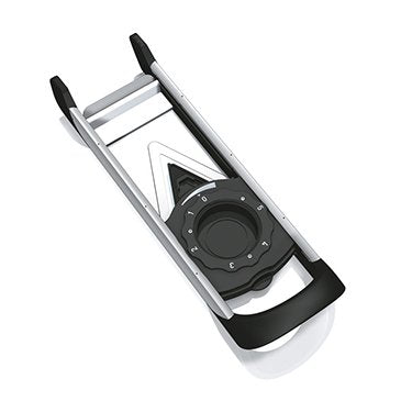 Gefu 55700 Rebanadora Manual Negro, Acero Inoxidable Plástico, Acero Inoxidable