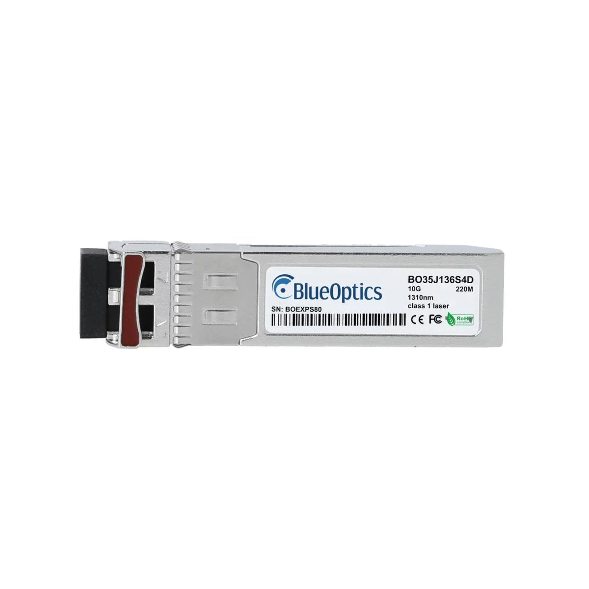 Blueoptics Hpe X130 Jl438a Blueoptics Bo35j136s4d Sfp+ Transceiver, 10gbase-Lrm, Multimode Fiber, 1310nm, 220 M