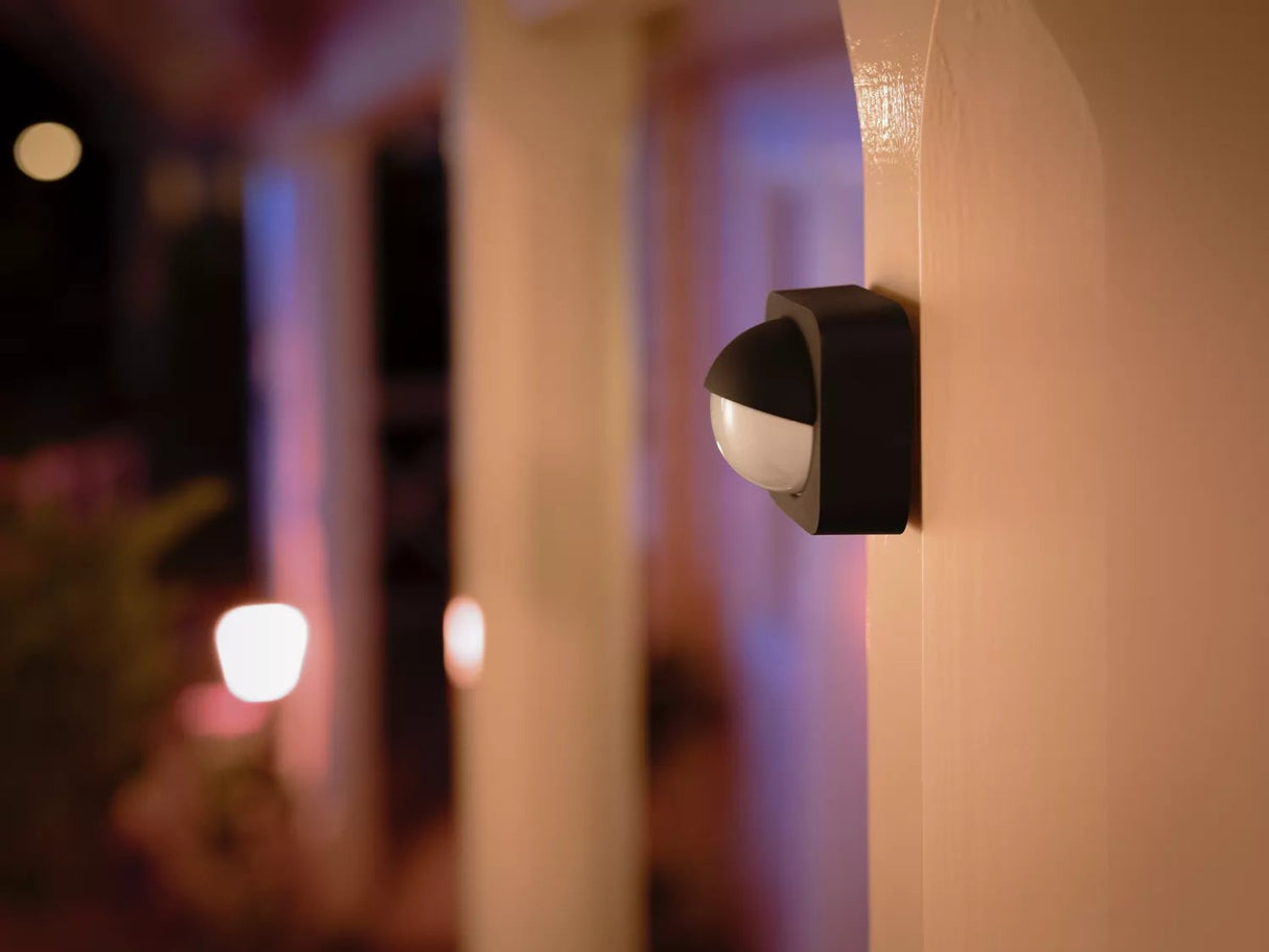 Philips Hue Detector De Movimiento Sensor Exterior Negro