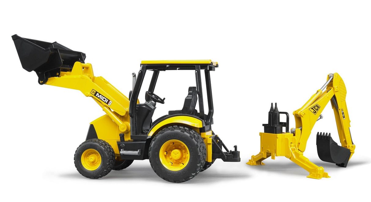Retroexcavadora Jcb Midi Cx De Bruder, Modelo De Vehículo   4001702024277