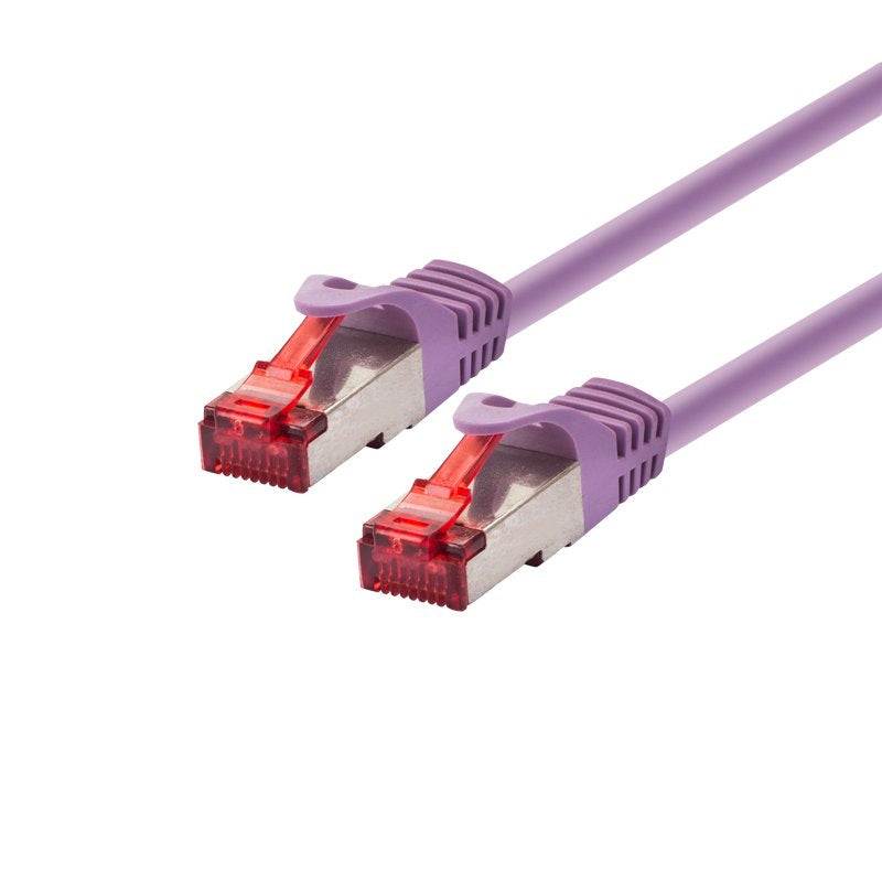 EAN 5420016857132 - LOGON TCR66SS0025V cable de red Violeta 0,25 m Cat6 S/FTP (S-STP) imagen 1
