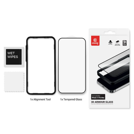 EAN 5904310706070 - Crong 3D Armour Glass Protector de pantalla Apple 1 pieza(s) imagen 2