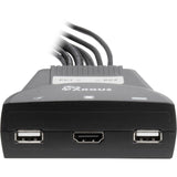 EAN 4260455646482 - Inter-Tech 88887340 interruptor KVM Negro imagen 2