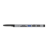 EAN 4894160049117 - UNITEK uHUB S7+ Alámbrico USB 3.2 Gen 1 (3.1 Gen 1) Type-C Gris imagen 3