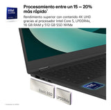 Portátil Lg Gram 16zd90ru-G.Ax55b Intel Core I5-1334u 16gb 512gb Ssd 16' Win11 Pro