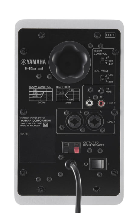 EAN 4957812690027 - Yamaha HS3 De 2 vías Blanco Alámbrico 52 W imagen 4