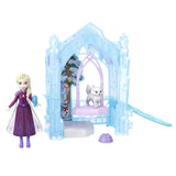 Muñeca Elsa Escondite Helado De Animales Frozen Disney