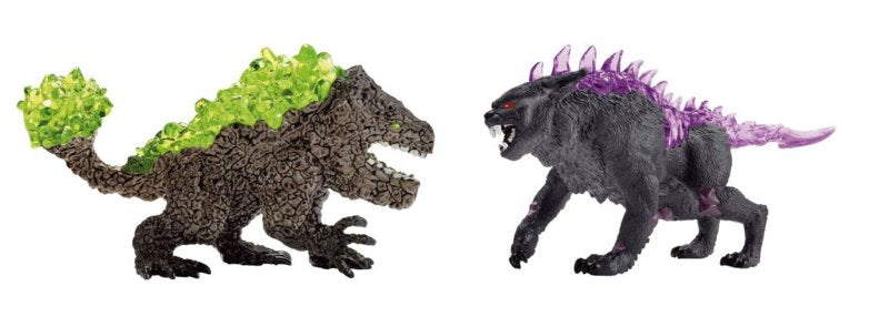 Schleich Eldrador Creatures Shadow Lynx Vs Rock Breaker, Figura De Juguete 70827