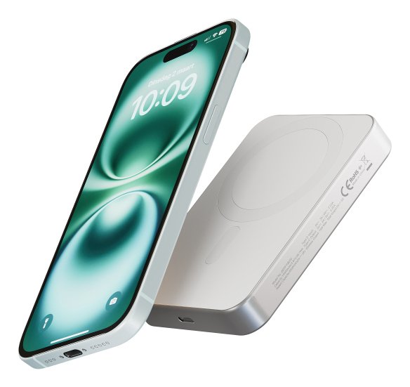 Zens Powerbank Pro 1 Slim 10.000 Mah Weiss