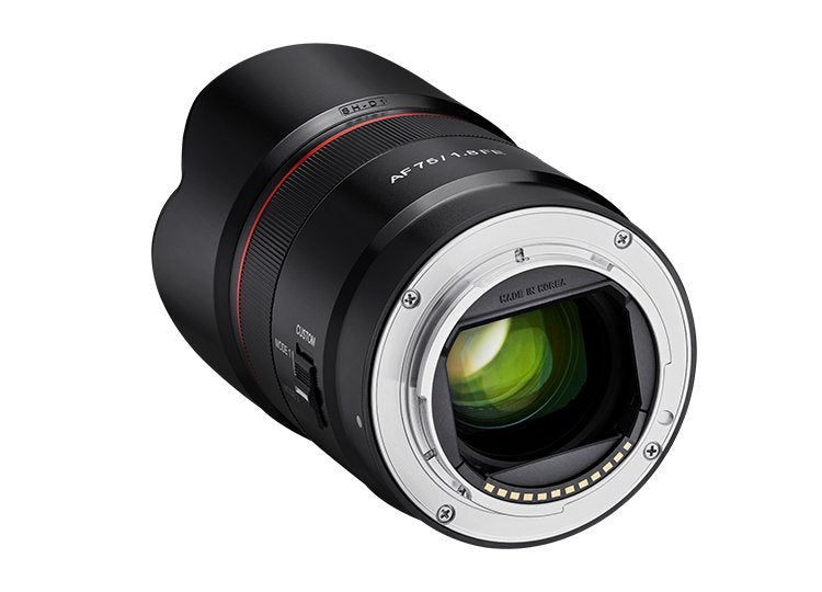 Objetivo Samyang Af 75mm F1.8 Fe, 10/9, Sony Fe, Autoenfoque