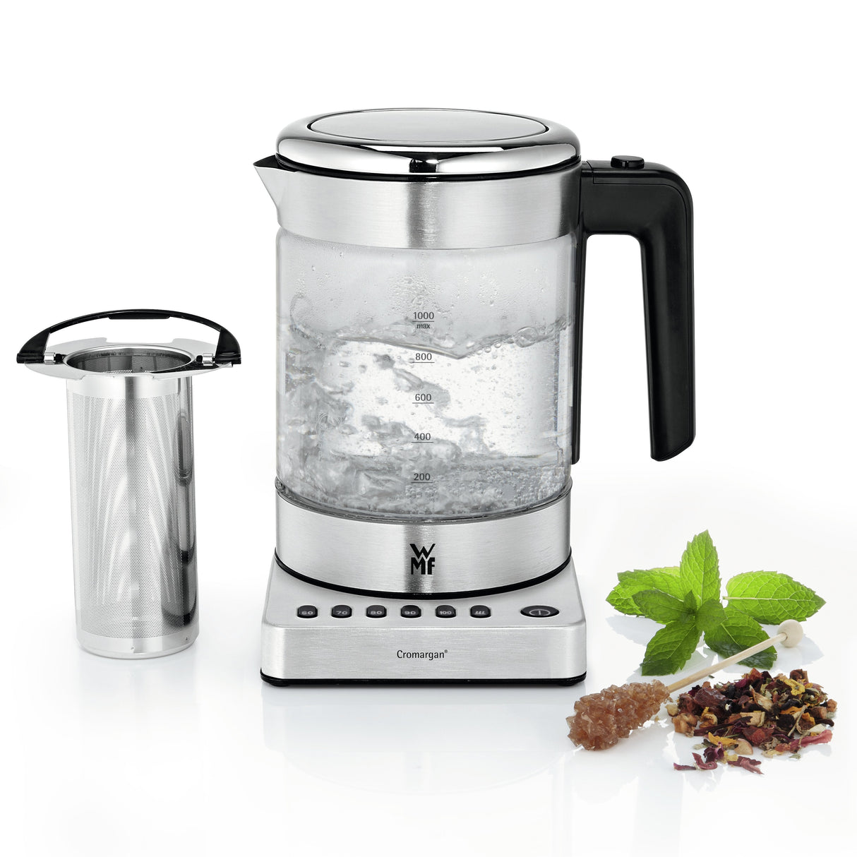 EAN 4211129133784 - WMF KITCHENminis 04131800 tetera eléctrica 1 L 1960 W Acero inoxidable imagen 2