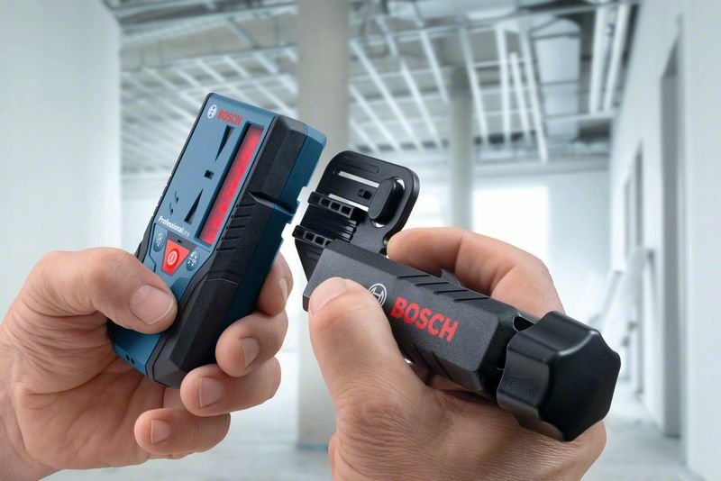 Receptor Láser Bosch Professional Lr 6 Professional Azul/Negro, Para Láseres Combinados Y Lineales Gcl 2-50 C / Gll 3-80 / Gll 3-80 C 0601069h00