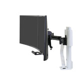 Soporte Monitor Ergotron Trace 45-631-216 Para  (27") Blanco Escritorio, Soporte De Monitor Blanco, Abrazadera, 9,8 Kg, 54,6 Cm (21.5"), 68,6 Cm (27"), 100 X 100 Mm, Blanco