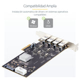 EAN 0065030912761 - StarTech.com P5Q4A-USB-CARD tarjeta y adaptador de interfaz USB 3.2 Gen 1 (3.1 Gen 1) imagen 13