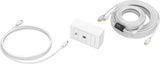Paquete De Placa Frontal Av Modular De 10 M Y Cables 4k A 60 Hz Paquete Simple Para Instalar Pantalla Táctil O Proyector Incluye Caja Trasera De Doble Gang Del Reino Unido Y Marco De Doble Gang Que Acomoda Cinco Módulos Módulos Incluidos: 1