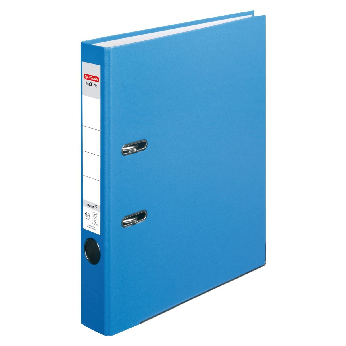 Carpeta Herlitz Max.File Protect A4 5cm Aqua