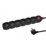 EAN 5901299961797 - Esperanza ELK219K base múltiple 5 m 6 salidas AC Interior Negro imagen 1