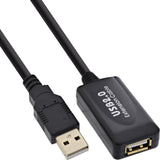 Cable Inline Usb 2.0 Amplificador Activo Repetidor Tipo A Macho A A Hembra 5m