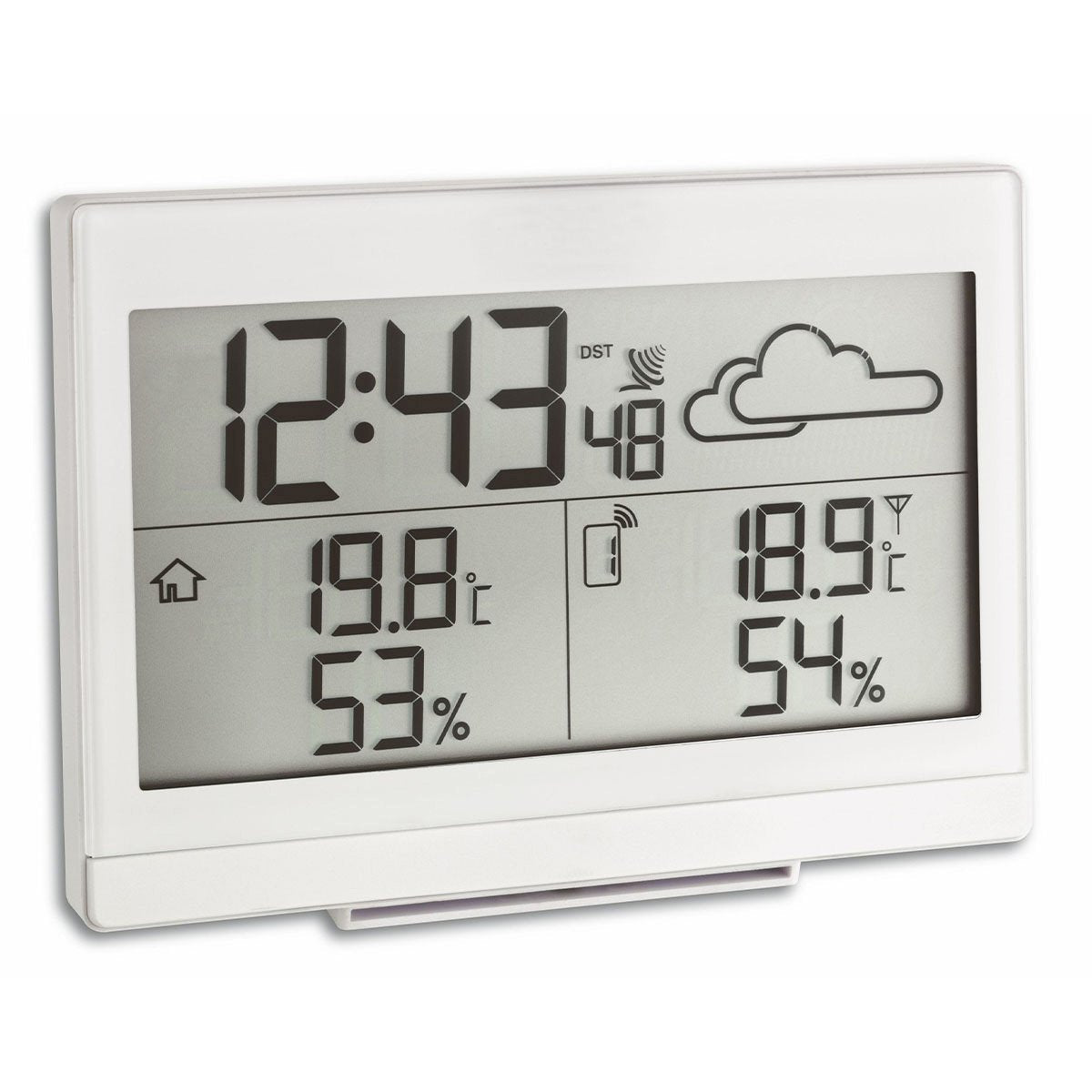 EAN 4009816027559 - TFA-Dostmann Casa Negro LCD Batería imagen 1