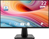 Msi Monitor Pro Mp225 E12vl. 21.45" Va Flat. 1920x1080. 120hz. Negro