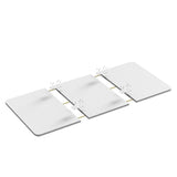 Table Top, 3-Piece Partioned, 1200x600mm, Blanco