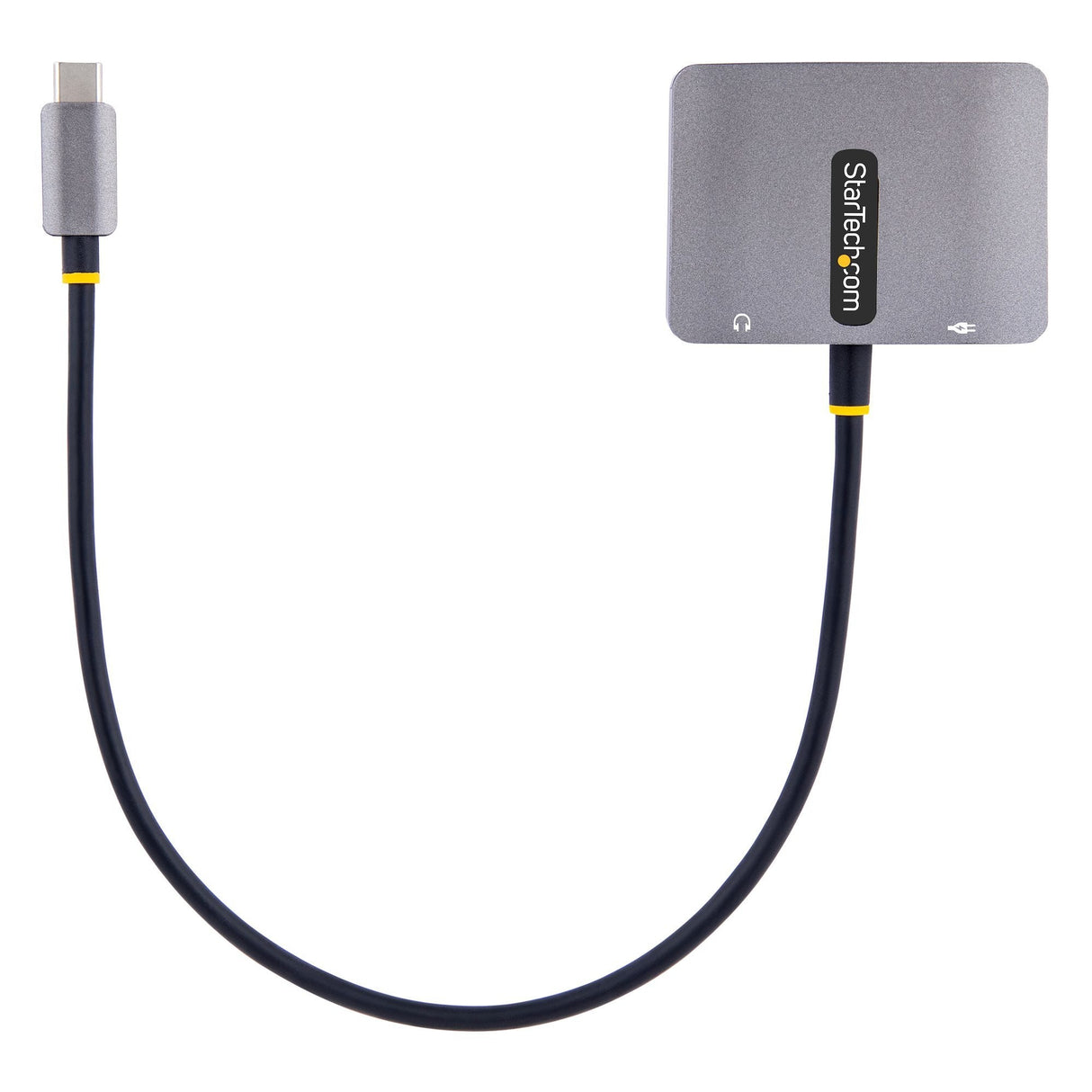 Startech Adaptador Usb Tipo C A Hdmi Vga Con Salida De Audio De 3,5mm, Hdr 4k A 60hz, Pd 3.0 De 100w