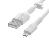 Usb-A To Ltg_silicon 3m White