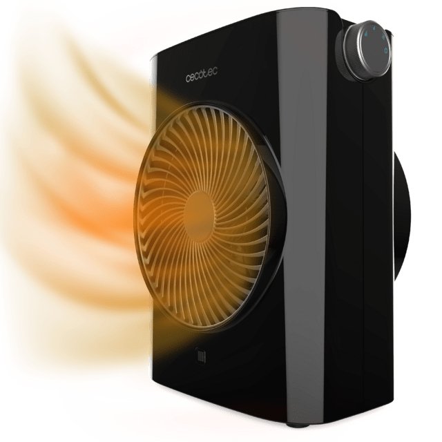 Calefactor  Cecotec 08254 Eléctrico Interior Negro 2000 W Ventilador Eléctrico