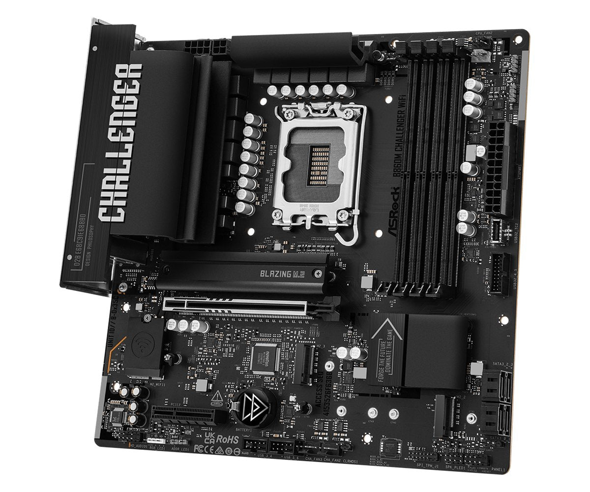 Placa Base Asrock B860m Challenger Wifi Ddr5 Intel S1851 Retail