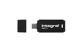 Memoria Usb-C 3.0 Integral Black - 256go (Negro)