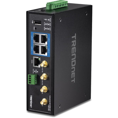EAN 0710931161625 - Trendnet TI-W100 router inalámbrico Gigabit Ethernet Doble banda (2,4 GHz / 5 GHz) Negro imagen 3