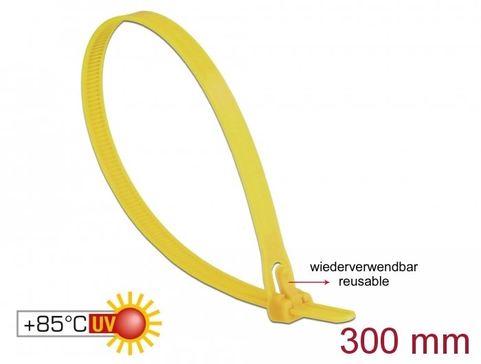 Delock Bridas Resistentes Al Calor L 300 X W 7,6 Mm 18761