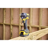 Llave De Impacto Hidráulica Inalámbrica Dewalt Dcf870e2t, 1/4", 18 Voltios Amarillo/Negro, 2 Baterías Powerstack Li-Ion 1,7 Ah, En Caja T Stak Dcf870e2t-Qw