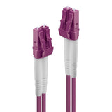 Beyondtech Cable De Fibra Óptica Lc A Lc Os2 Monomodo Duplex (80 Metros - 1 Unidad) - Latiguillo Doble Fibra Óptica Upc/Upc - 9/125 (Lszh)