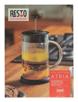 EAN 4260403577134 - Resto Kitchenware 90501 cafetera manual Francés de Prensa 0,6 L Negro, Transparente imagen 13