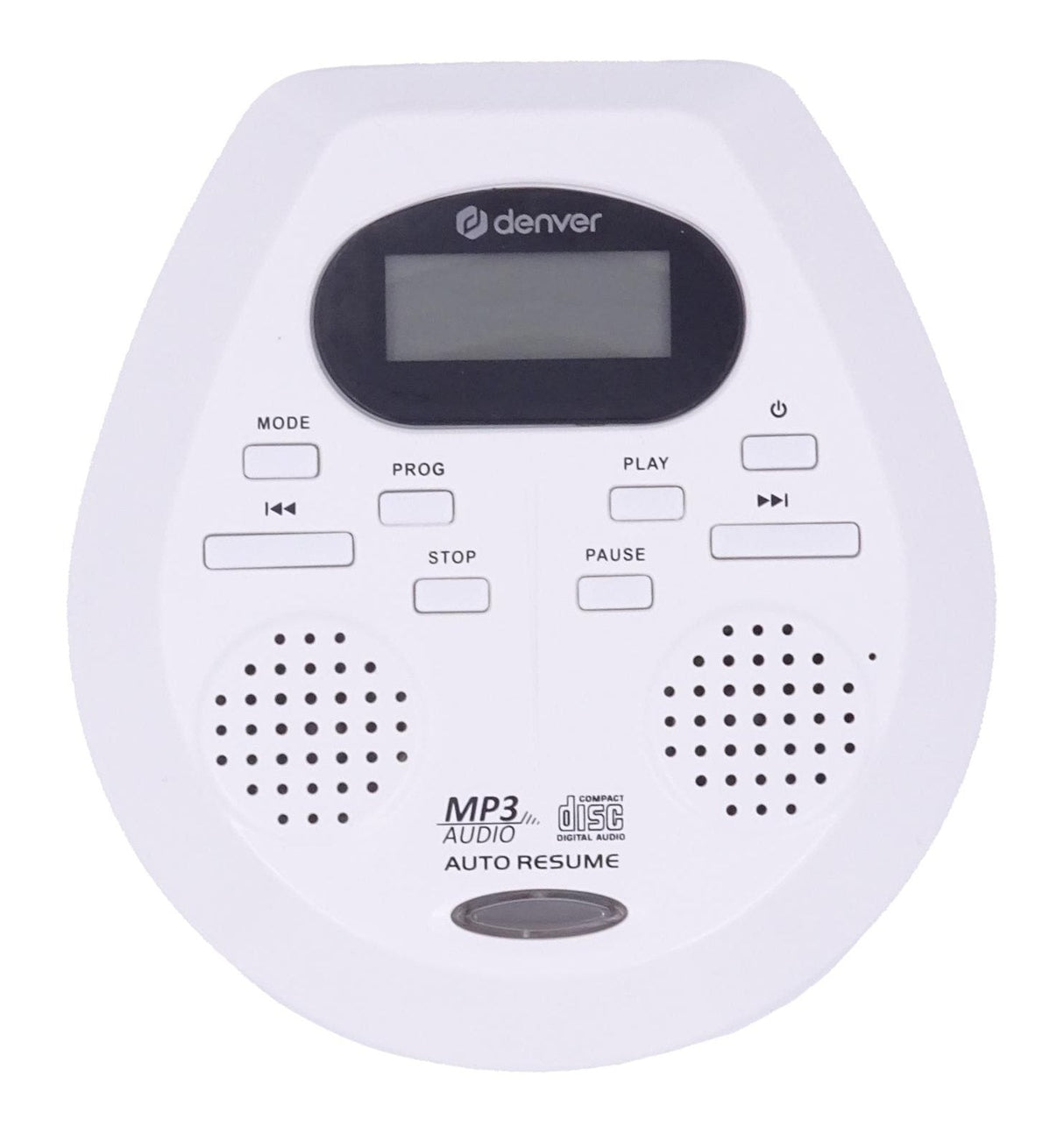 Discman Z Funkcja Automatycznego Wznawiania I Anti-Shock Bialy