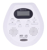 Discman Z Funkcja Automatycznego Wznawiania I Anti-Shock Bialy