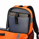Mochila  Dicota P20471-18 De Senderismo Negro, Gris, Naranja Tereftalato De Polietileno Reciclado (Rpet)