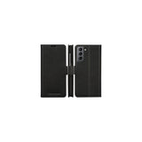 Dbramante1928 Copenhagen Funda Con Tapa Para Teléfono Móvil Cuero De Grano Entero Negro Para Samsung Galaxy S21+ 5g