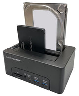 EAN 4262443280227 - LC-Power LC-DOCK-C-MULTI-HUB base de conexión para disco duro USB 3.2 Gen 2 (3.1 Gen 2) Type-C Negro imagen 3