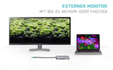 I-Tec Dock Usb-C Metal Nano Hdmi/Vga With Lan + Universal Charger 77 W