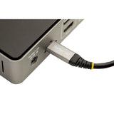 EAN 0065030893305 - StarTech.com USB31CCV50CM cable USB USB 3.2 Gen 2 (3.1 Gen 2) 0,5 m USB C Gris, Negro imagen 5